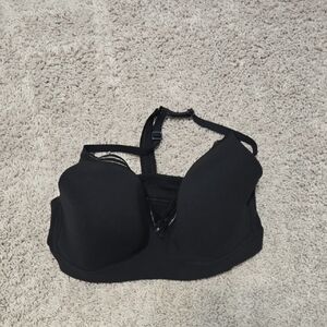 Athleta Black T- strap Bra